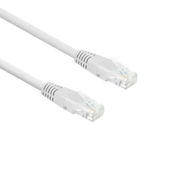 Cabo de rede CAT6 U/UTP 1m Branco