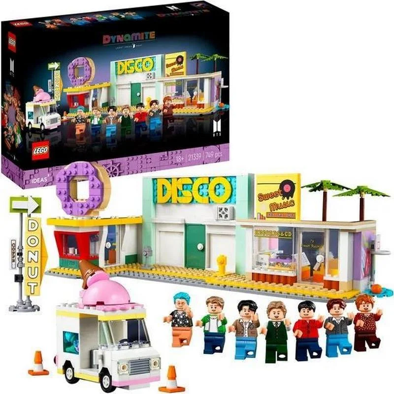 Lego Ideas Bts Dynamite. Brinquedo de Construção