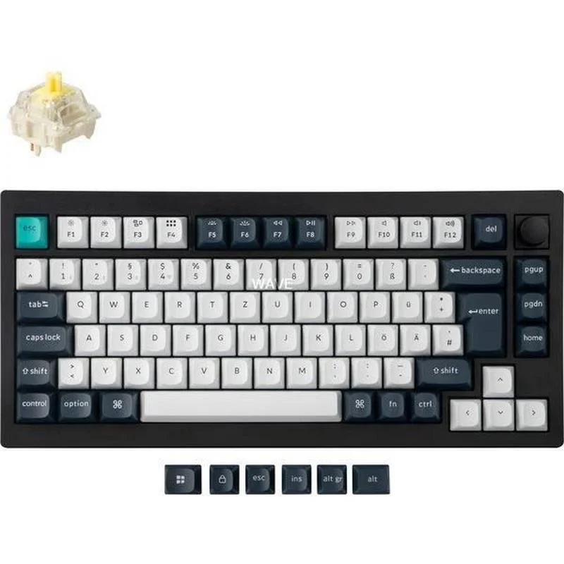 Teclado Sem Fios Keychron V1 Max Swappable ANSI