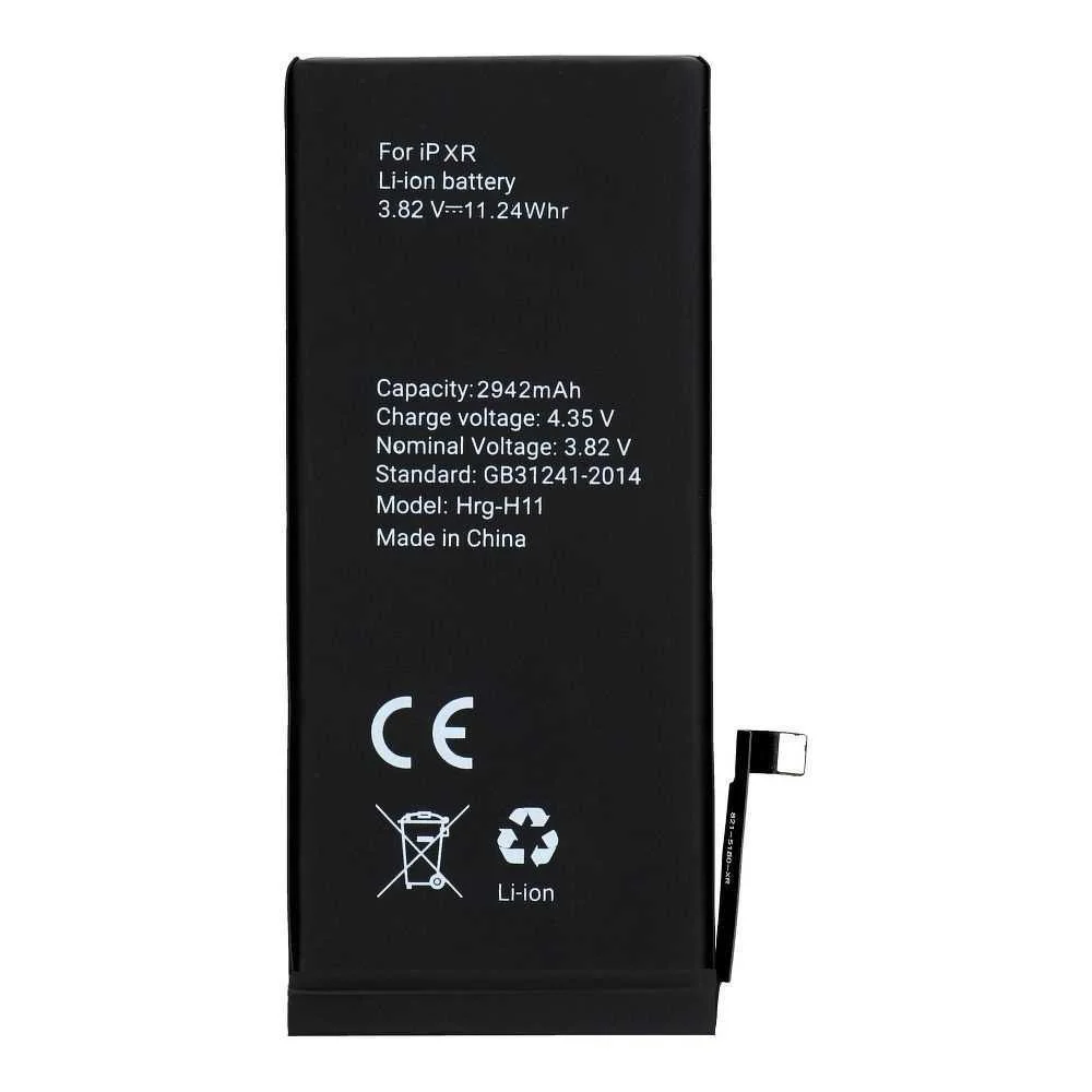 Bateria de caixa de pol&iacute;mero para iPhone Xr 2942 .