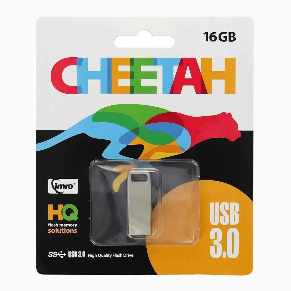 Pendrive de Mem&oacute;ria Port&aacute;til Imro Cheetah 16gb Usb 3.0
