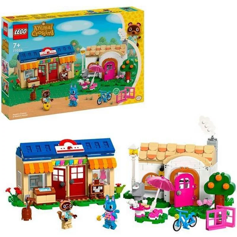 Lego Animal Crossing Nook's Shop e Sophie's House