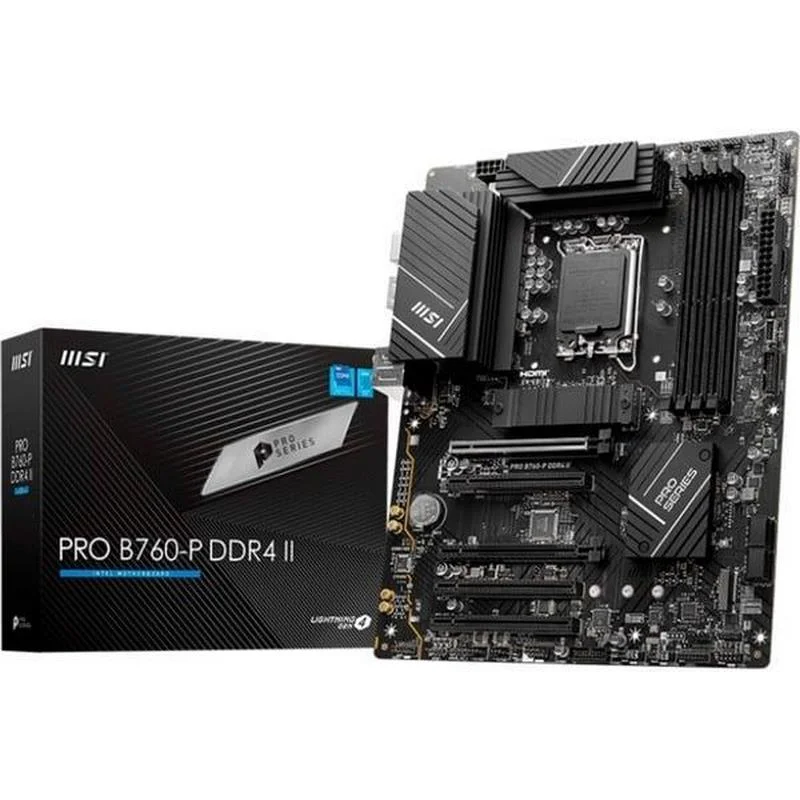 Msi Msi Pro B760-P Ii. Placa-Mãe