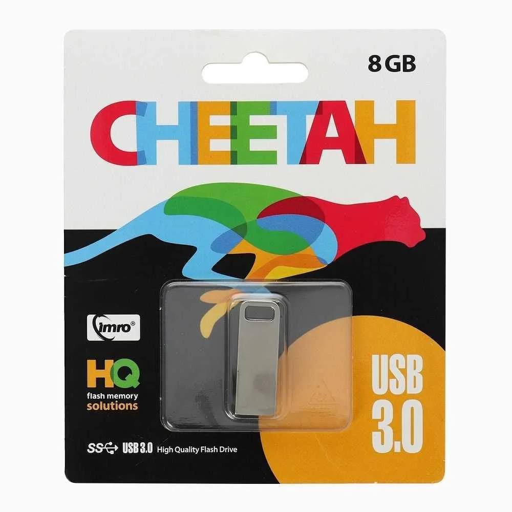 Pendrive de Mem&oacute;ria Port&aacute;til Imro Cheetah 8gb Usb 3.0
