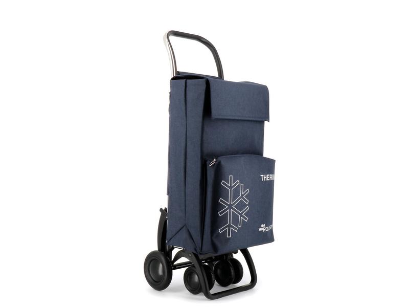 Carrinho Compras Rolser 4 Rodas Thermo Tweed Azul