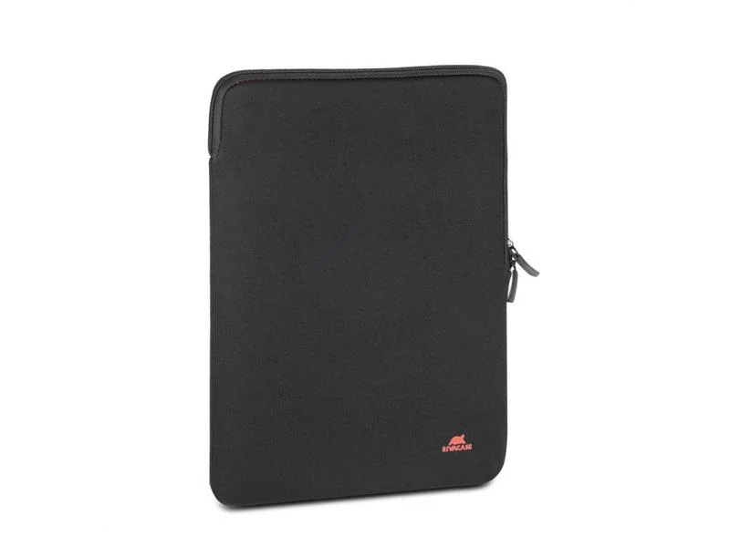 Rivacase Antishock 5221 Macbook 13 Sleeve  Vertical  Black  Dual Zippers