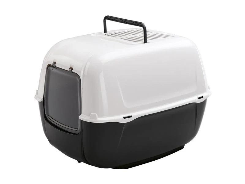 Ferplast Prima Black - Cat Toilet - 39 5 X 52 5 X 38cm
