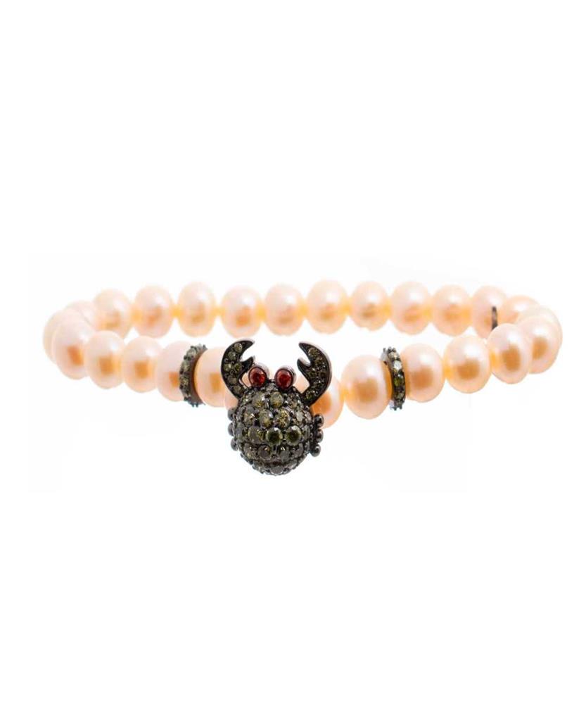 Bracelete Lancaster Woman Jla-Brcrab3pe 16mm