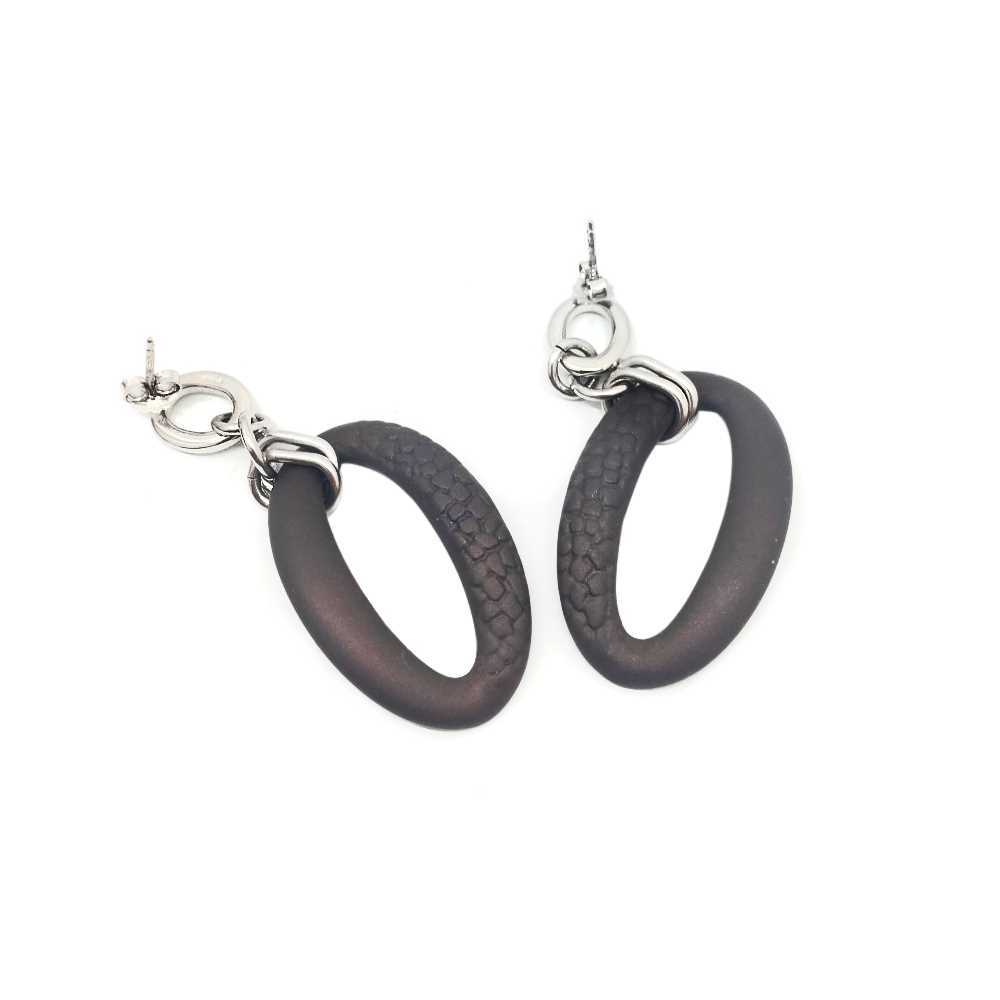 Brincos Panarea Mulher Ou1m 5 Cm