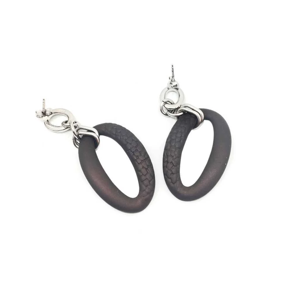 Brincos Panarea Mulher Ou1m 5 Cm