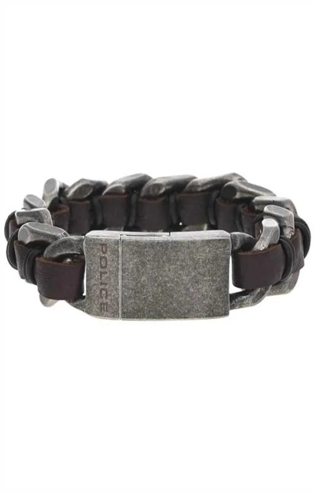 Pulseira Homem Polácia Pj25599bse02s 19cm