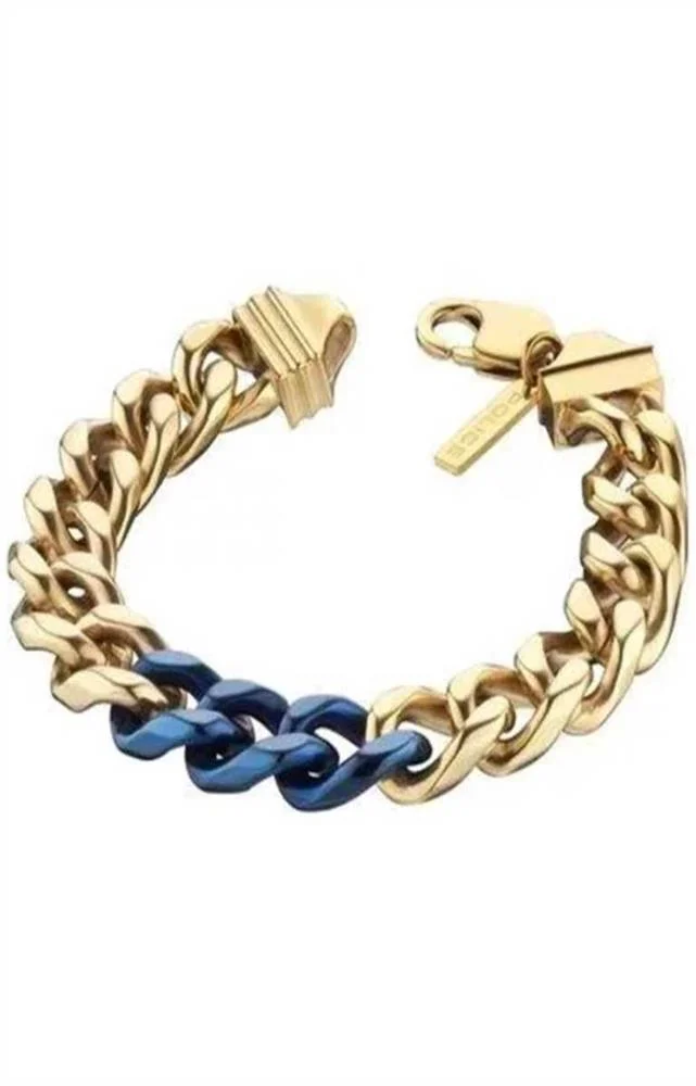 Pulseira Homem Polácia Pj25685bsg03l 21cm
