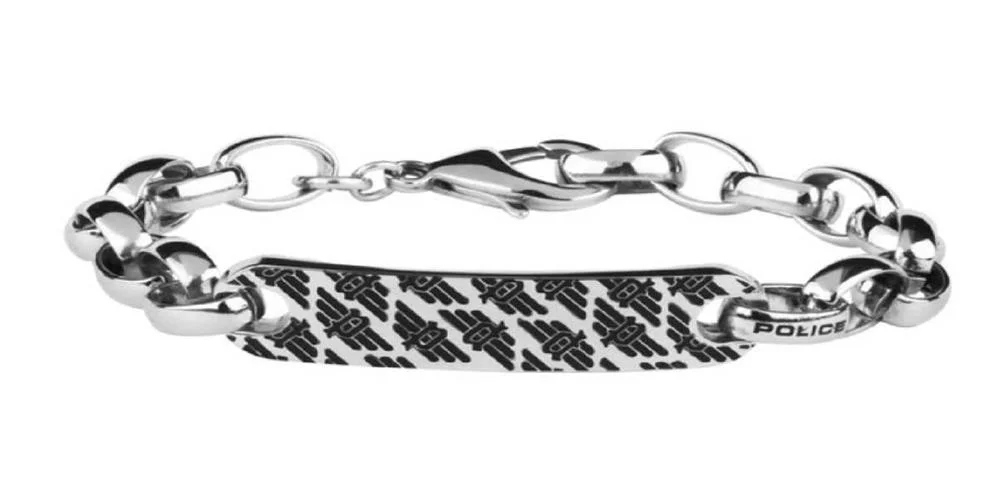 Pulseira Homem Polácia Pj26355bss01s 21cm