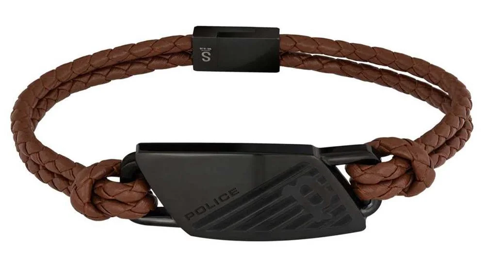 Pulseira Homem Polácia Pj26559blb02 19cm
