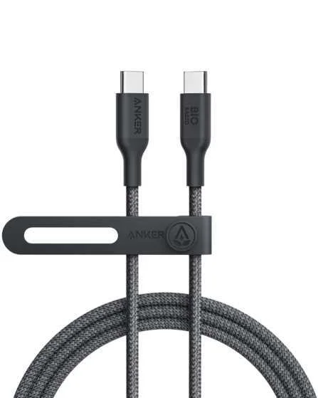 Kabel Anker 544 Usb-C  do Usb-C  Bio-Nylon 1.8m 140w Czarny
