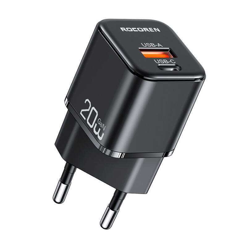 Carregador de Parede Minigan Rocoren Usb-C, Usb