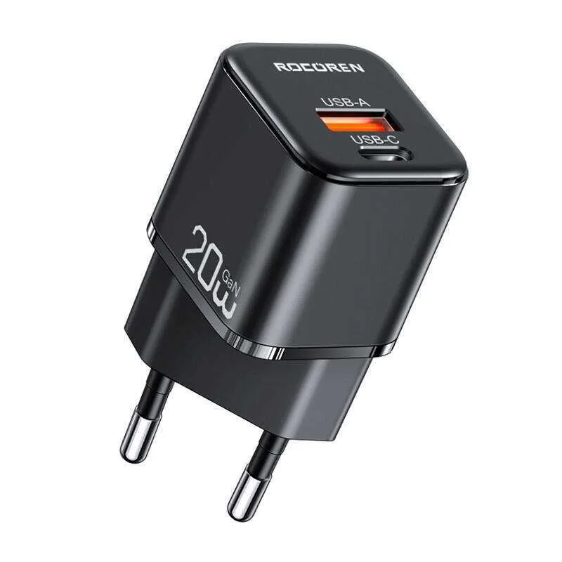 Carregador de Parede Minigan Rocoren Usb-C, Usb