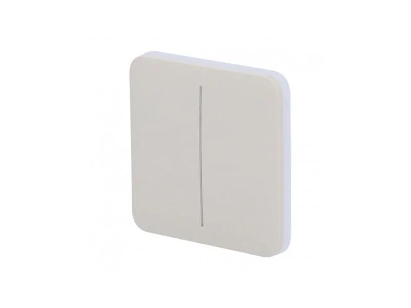 Panel Táctil para Interruptor de Luz Doble  - Compatibilidad Con Aj-Lightcore-2g - Retroiluminación 