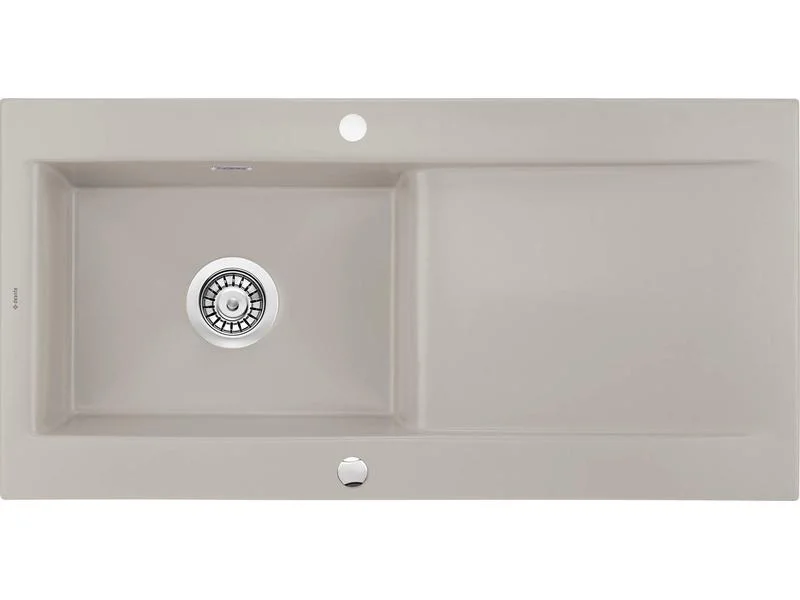 1-Bowl Ceramic Sink With Drainer
