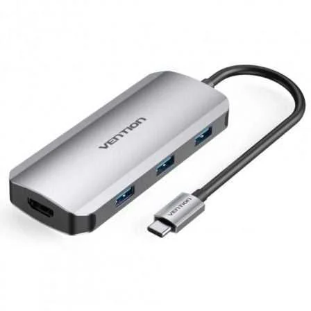 Docking Usb Tipo-C Vention Tofhb/ 1xhdmi/ 3xusb/ .