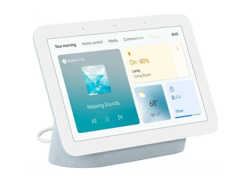 Google Nest Hub With Google Assistant (2nd Gen) Chalk