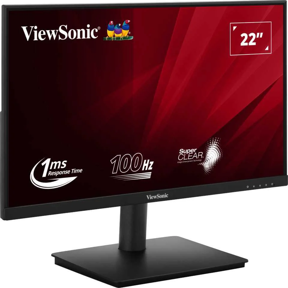 Viewsonic Monitor Va 22" (21.5) 16:9 Fhd 100hz Vga Hdmi Va220-H