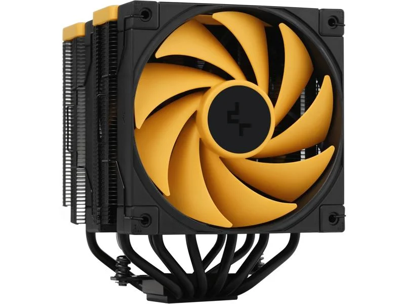 Deepcool Ak620 Zero Dark Zoria Processor Air Cooler 12 Cm Black  Yellow 1 Pc(S)