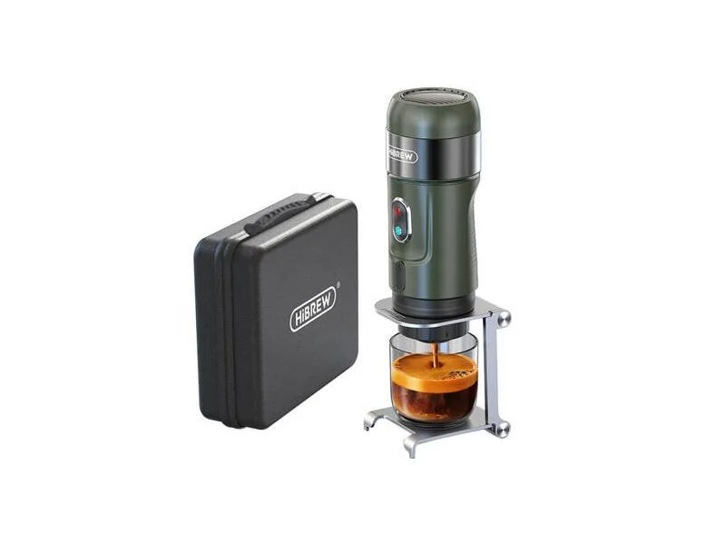 Máquina de Café Portátil com Estojo HiBREW H4B_GN