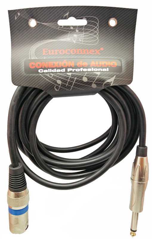 Xlr Ma.- 6,35 Mono Ma., 3,0m.