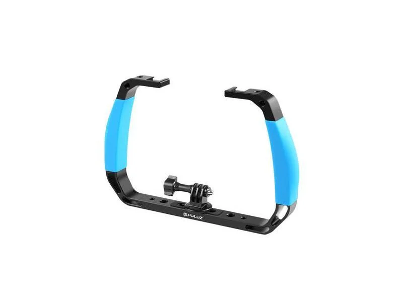 Suporte de Mergulho Subaquático Puluz Câmaras Azul