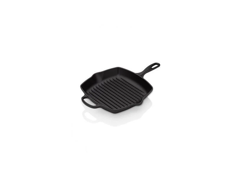 Le Creuset Signature Square Grill Pan 26cm Satin Black Schwarz (20183260000422)