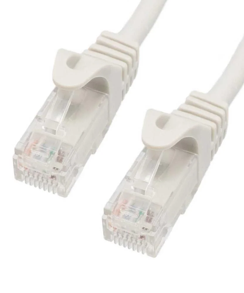 Cabo Cat.6a Utp 100% Cu, 26awg, 0.2m.Gris