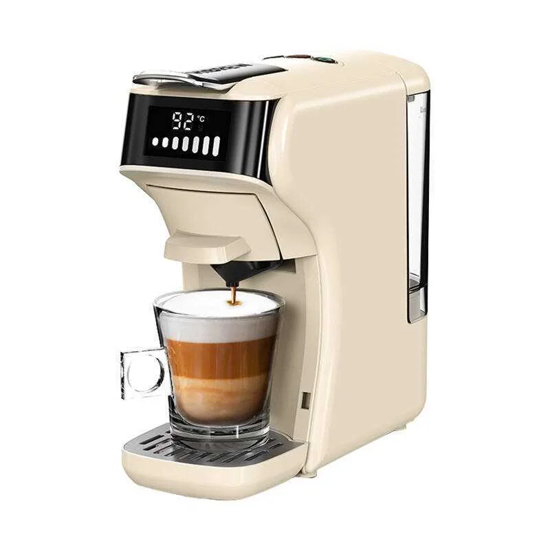 Hibrew 5-In-1 Capsule Coffee Maker H1b-White (Whi.