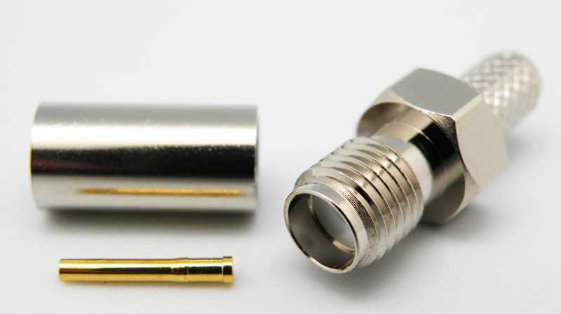 Rg58 / Lmr200, Sma Hembra Aerea, Crimpar
