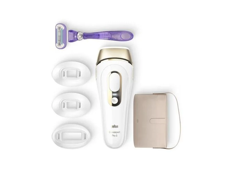 Depiladora Luz Pulsada Braun Silk Expert S5 Pl5052