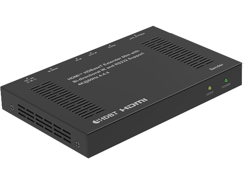 Extensor Hdmi Hdbaset 60m Con Ir Bidireccional Y Rs232 a 4k@60hz 4:4:4