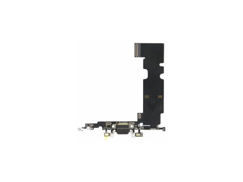 Flex Conector Carga Lightning iPhone 8 Plus Negro