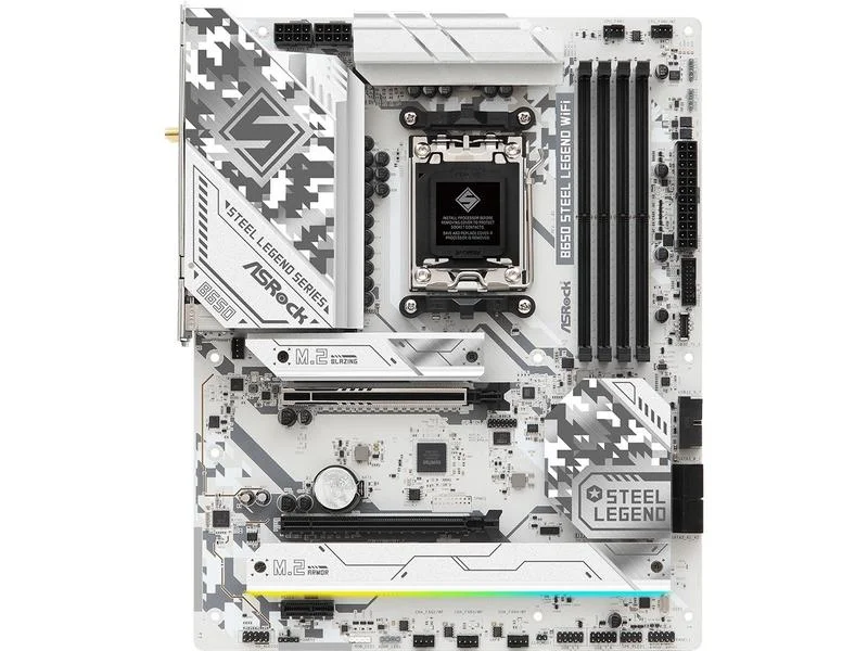 Placa-Mãe Asrock B650 Steel Legend Wifi