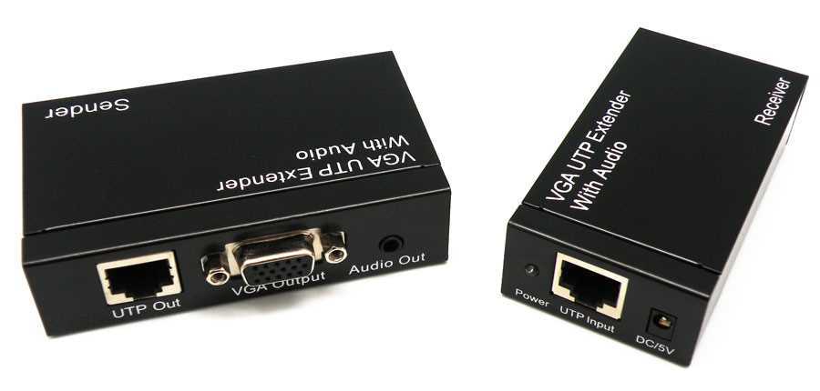Extensor Vga, 300m Resolución Hasta 1920x1200