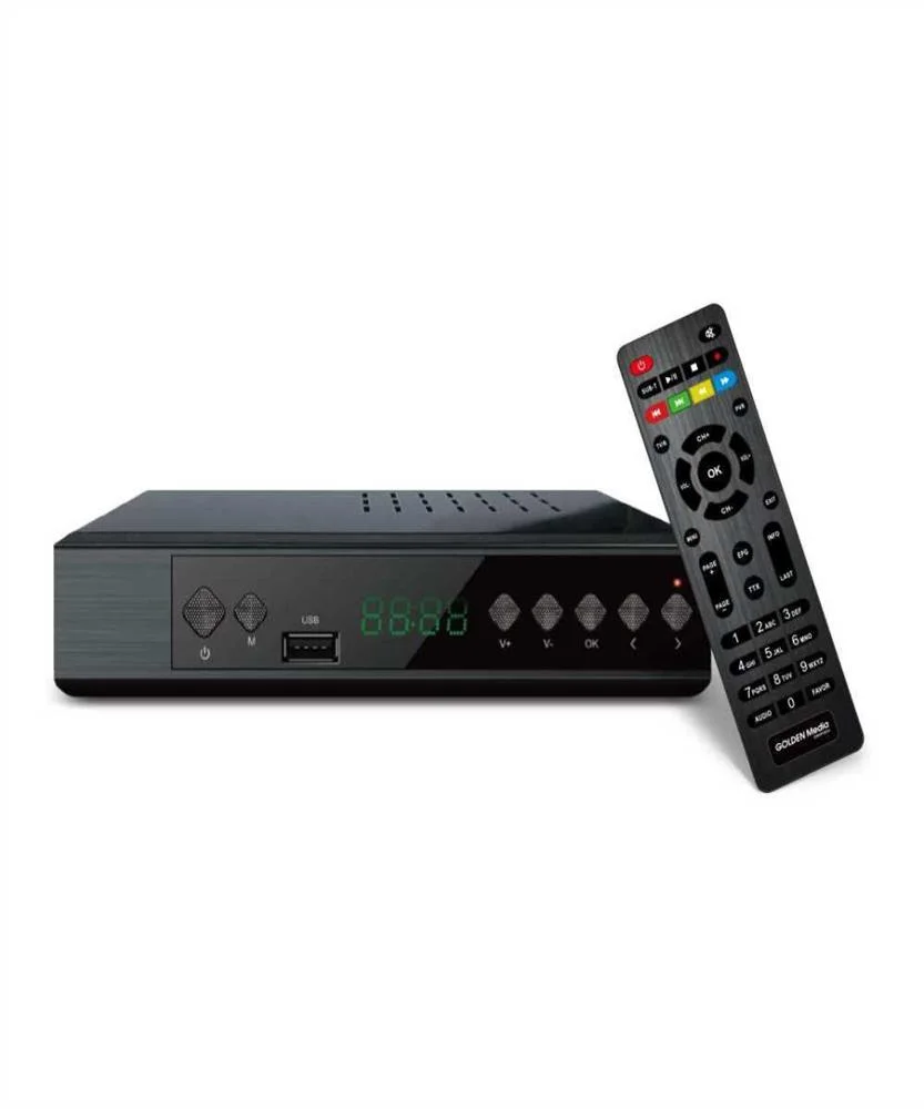 Recetor Golden Media Mania 828 Full Dvb-T2/C
