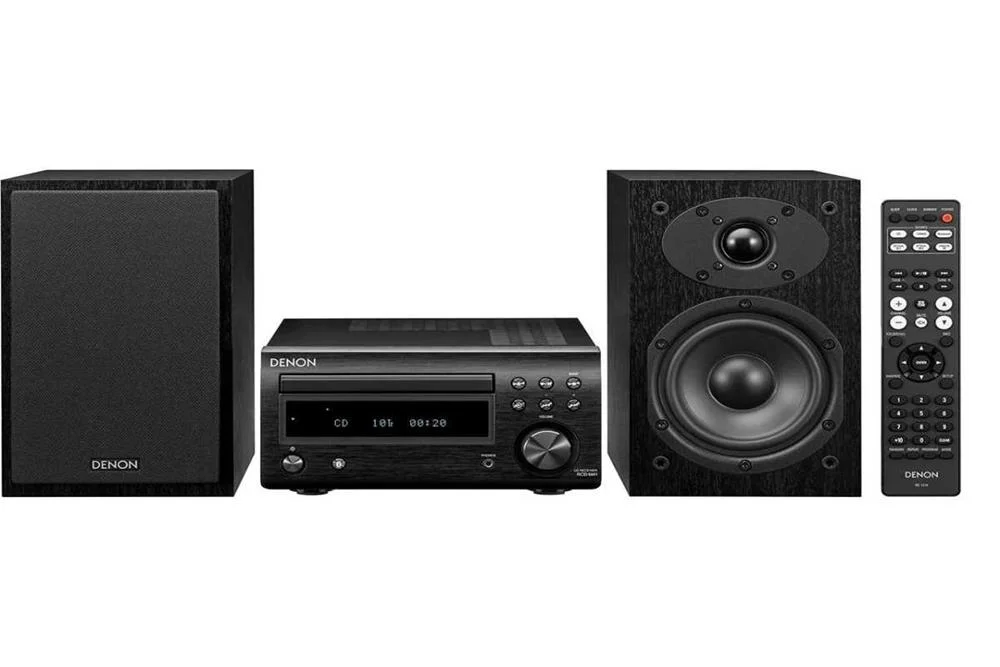 DENON D-M41 MINI SISTEMA DE ÁUDIO 60 W PRETO