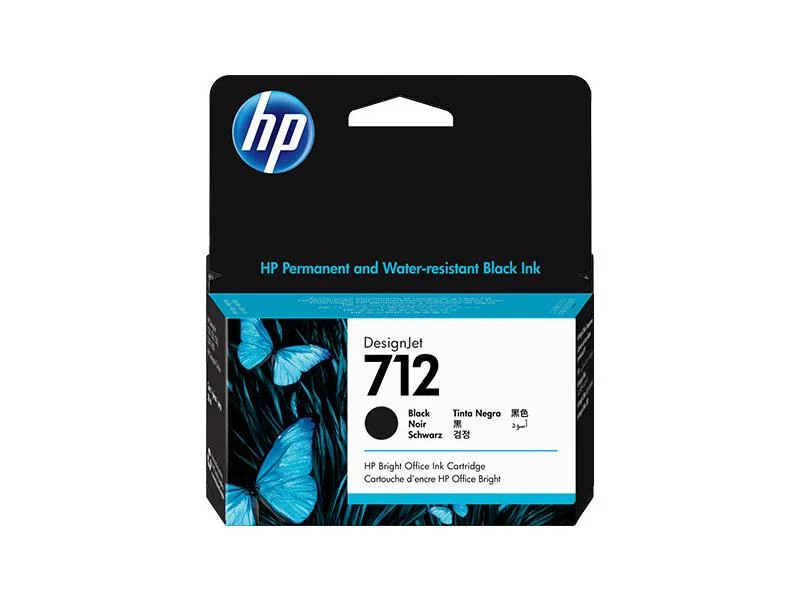 Tinteiro HP Compatível 712 XL Preto (3ED71A)