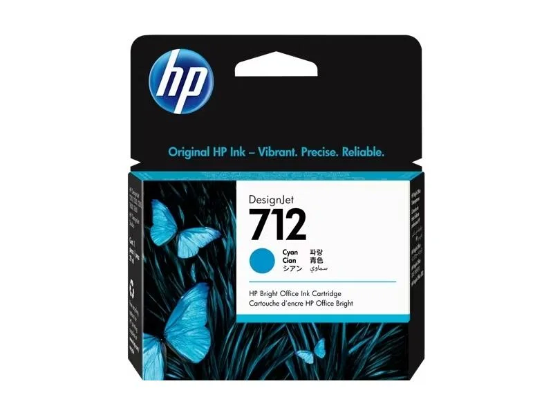 Tinteiro HP Compatível 712 Azul (3ED67A)
