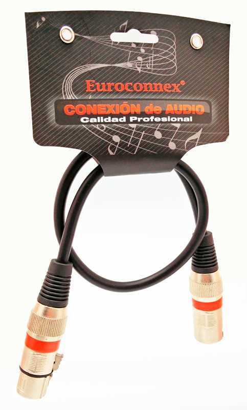 3p. Xlr Macho - 3p Xlr Hembra, 0.5m