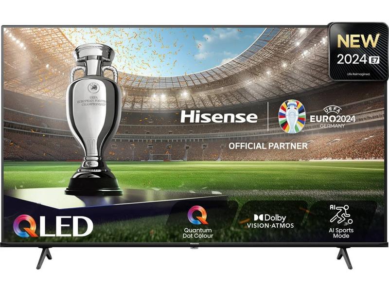 Tv Hisense 50" E7nq Qled Uhd Smarttv 4k - 50e7nq
