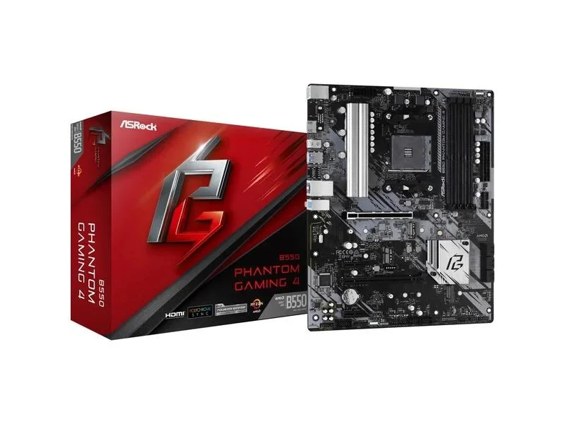 Motherboard ASRock B550 Phantom Gaming 4