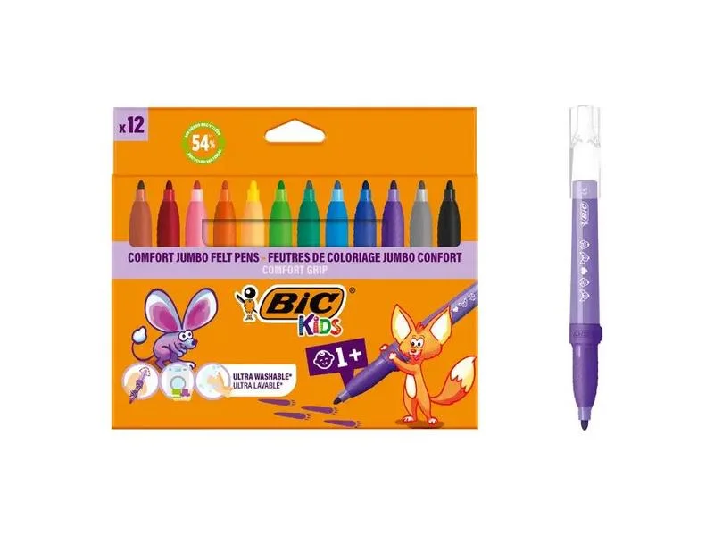 Estuche 12 Rotuladores Confort Jumbo Rotuladores .