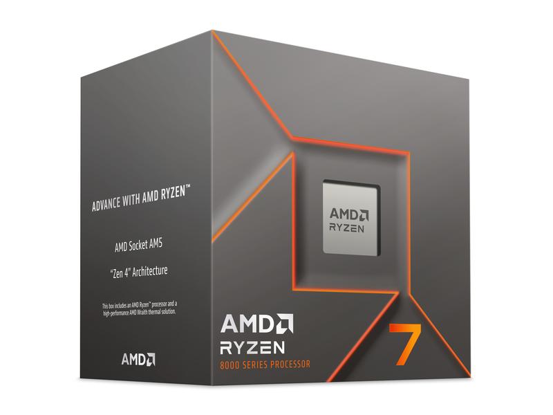 Processador Ryzen 7 8700F "Zen 4" 8-Core 4.1GHz c.