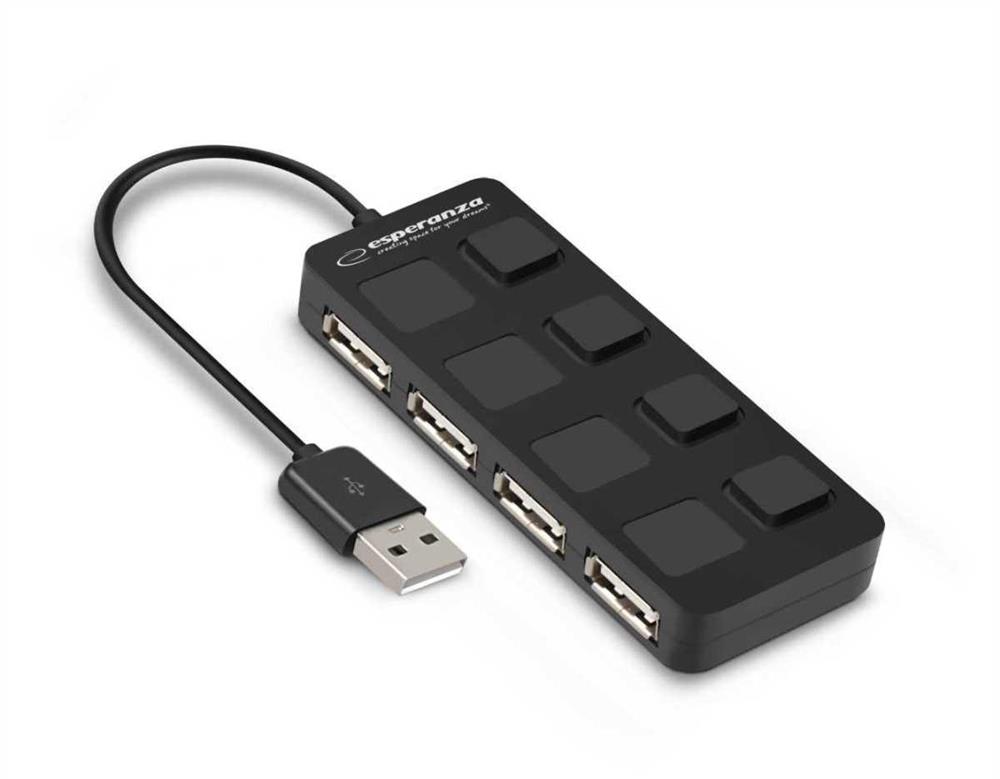 Hub Usb 2.0 4x Esperanza