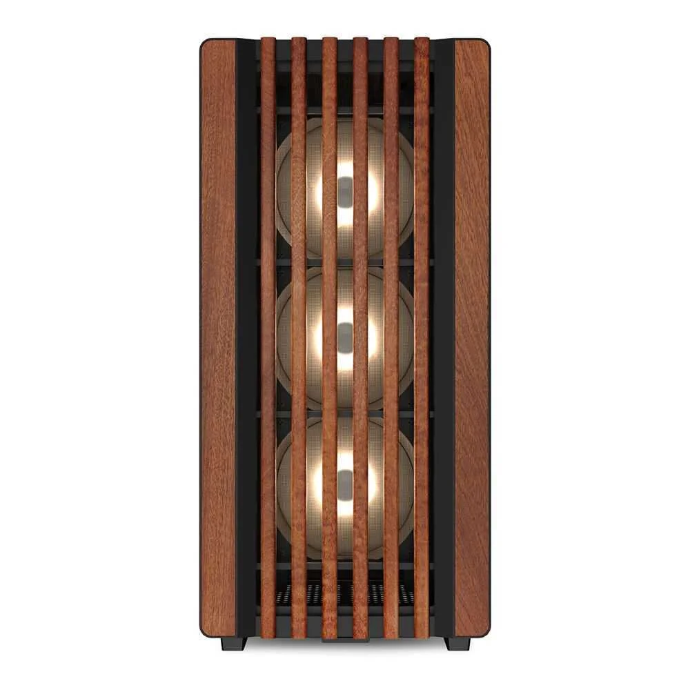 Sharkoon Rebel C70g RGB Full Tower Preto, Madeira